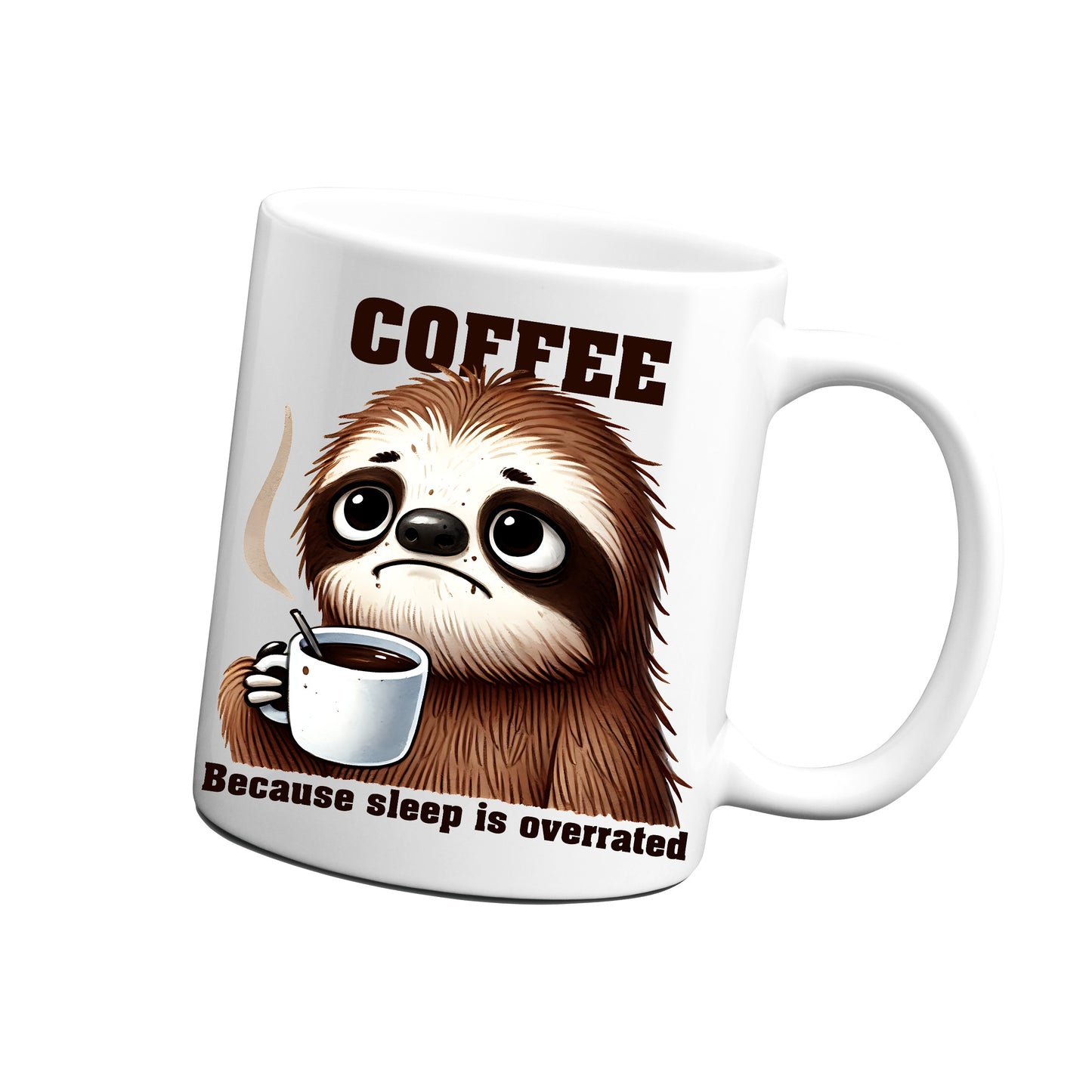COFFEE Because sleep is overrated Mug