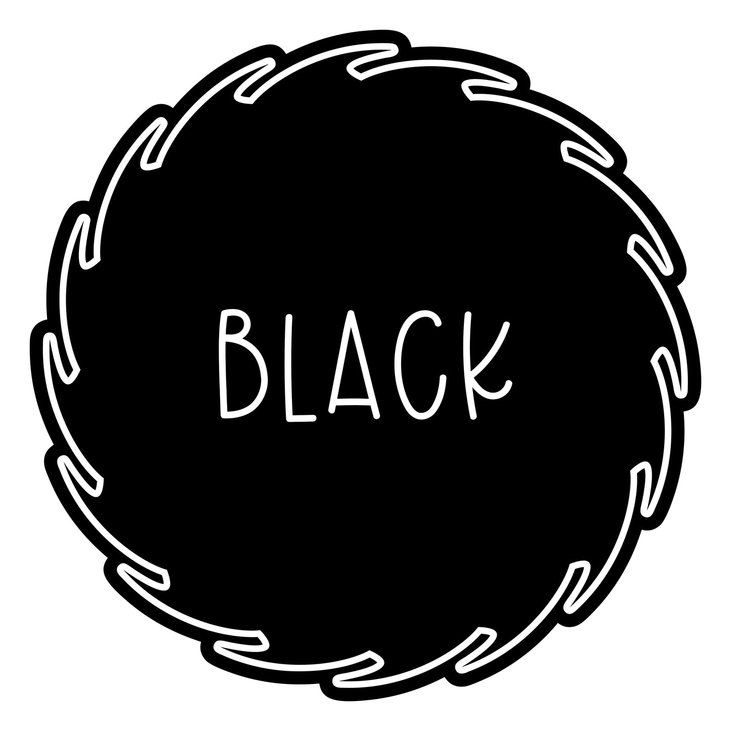 Oracal 651 Adhesive Vinyl Black