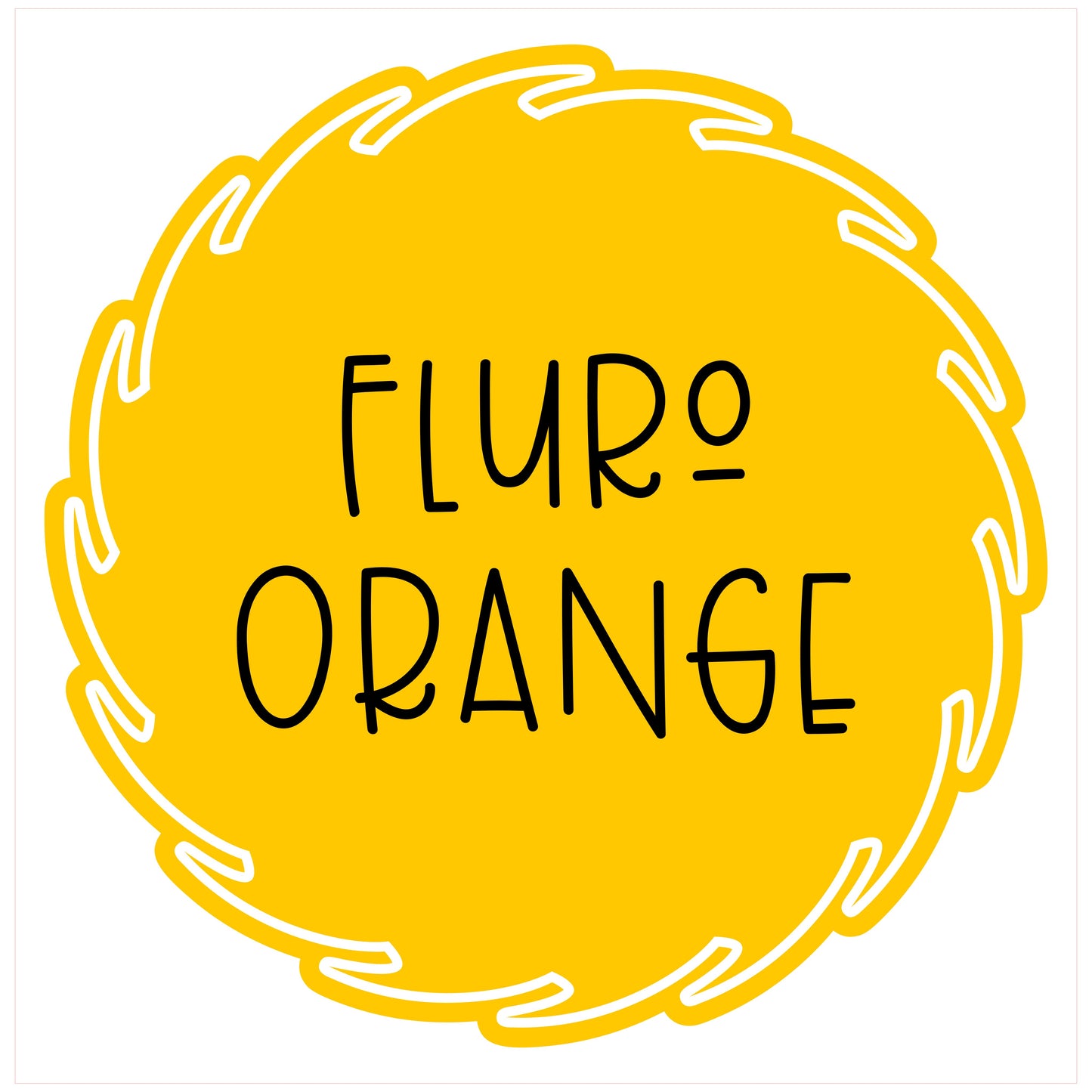 Mozzies HTV Hi-Flex Fluro Orange