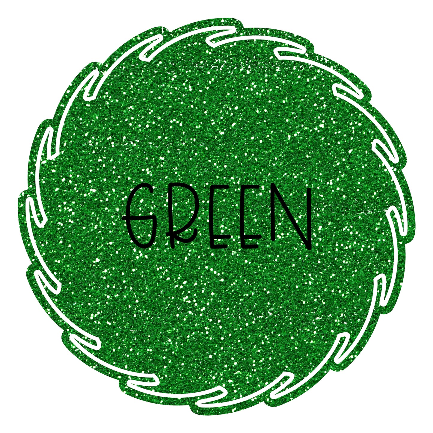 Mozzies Glitter HTV Green
