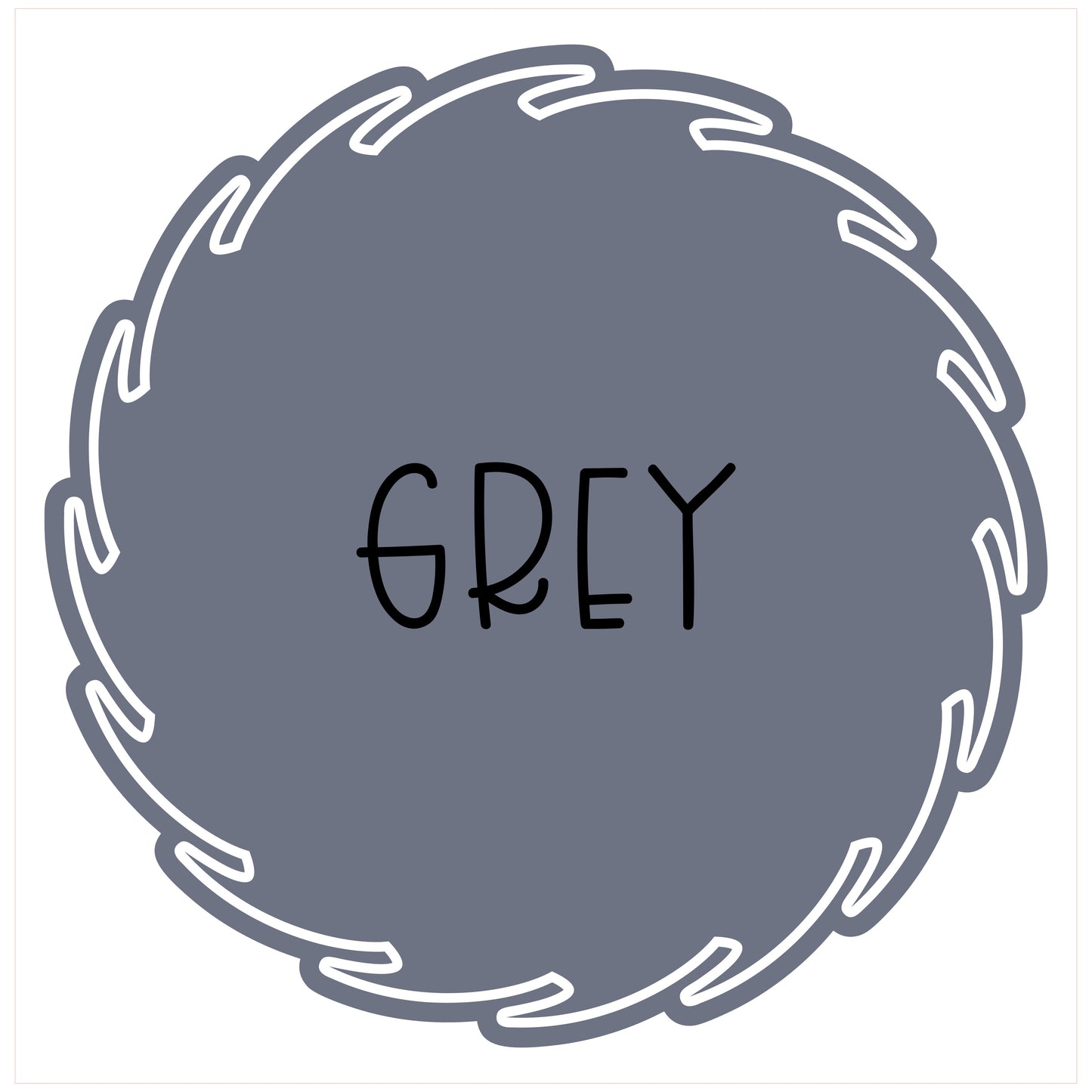 Mozzies HTV Hi-Flex Grey