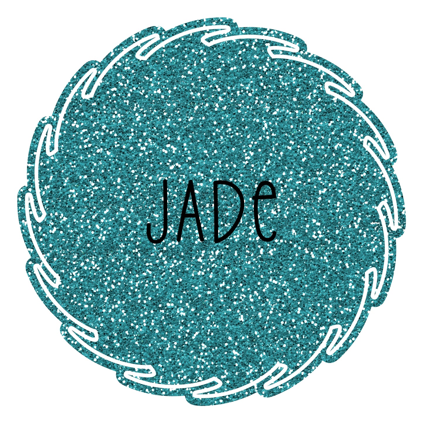 Mozzies Glitter HTV Jade