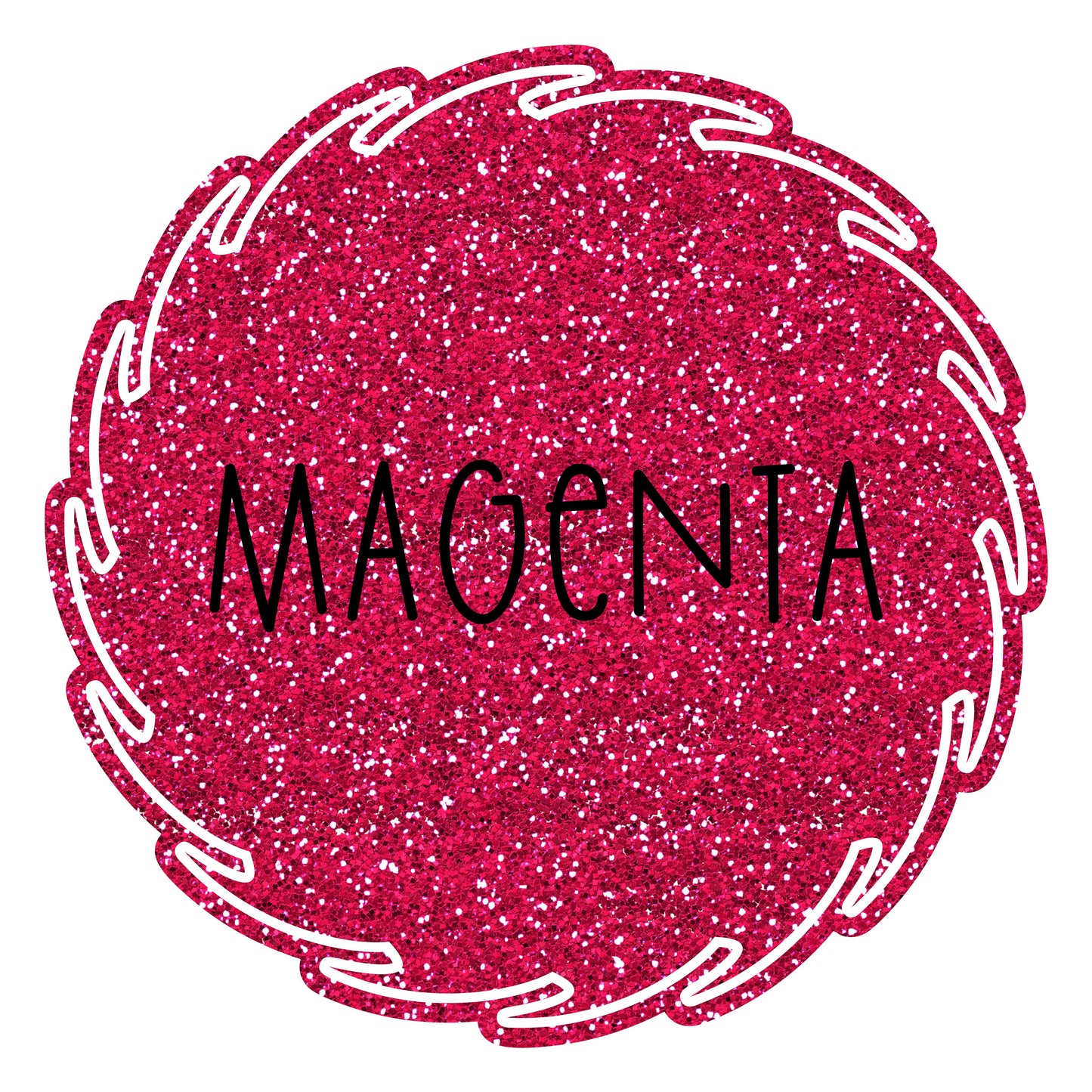 Mozzies Glitter HTV Magenta