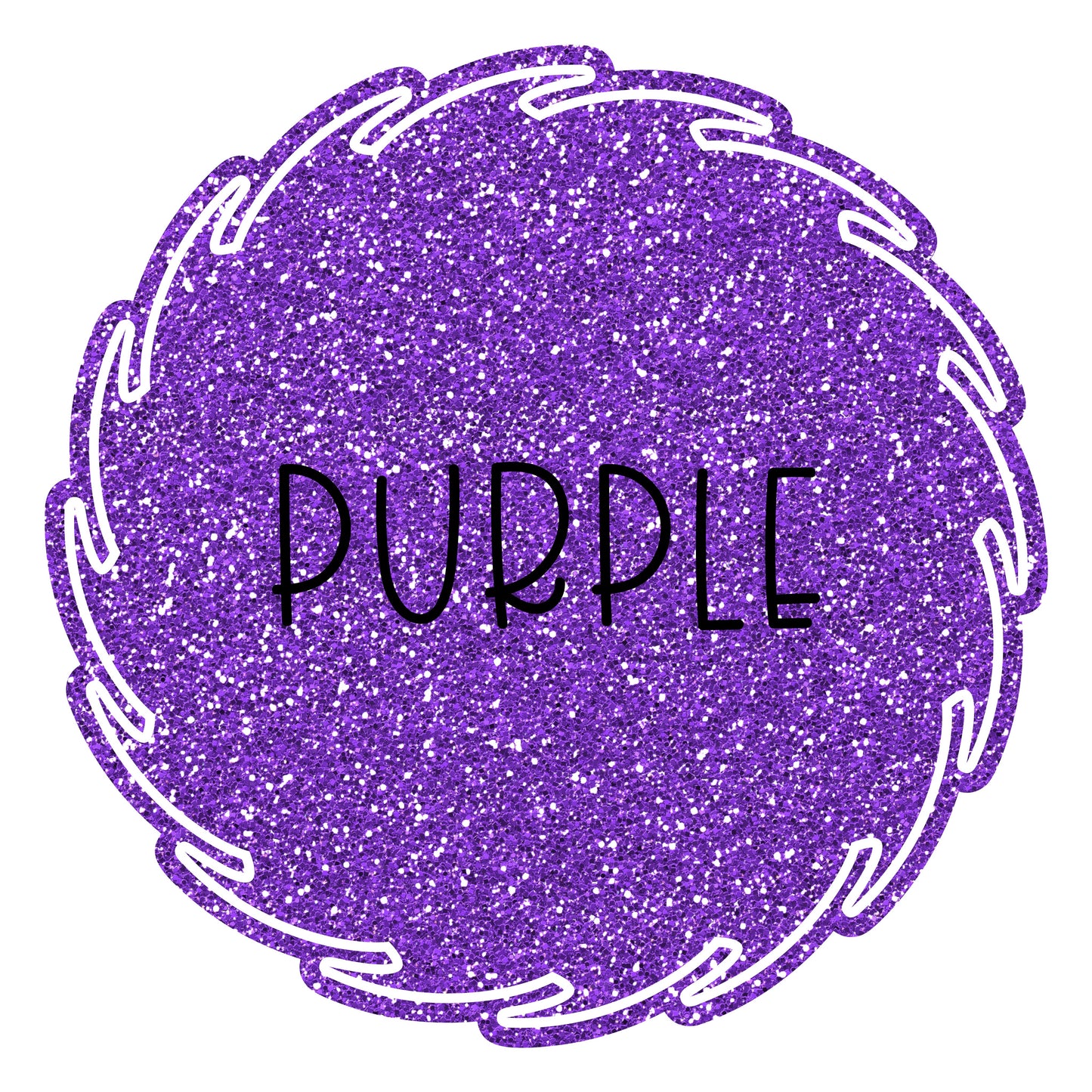 Mozzies Glitter HTV Purple