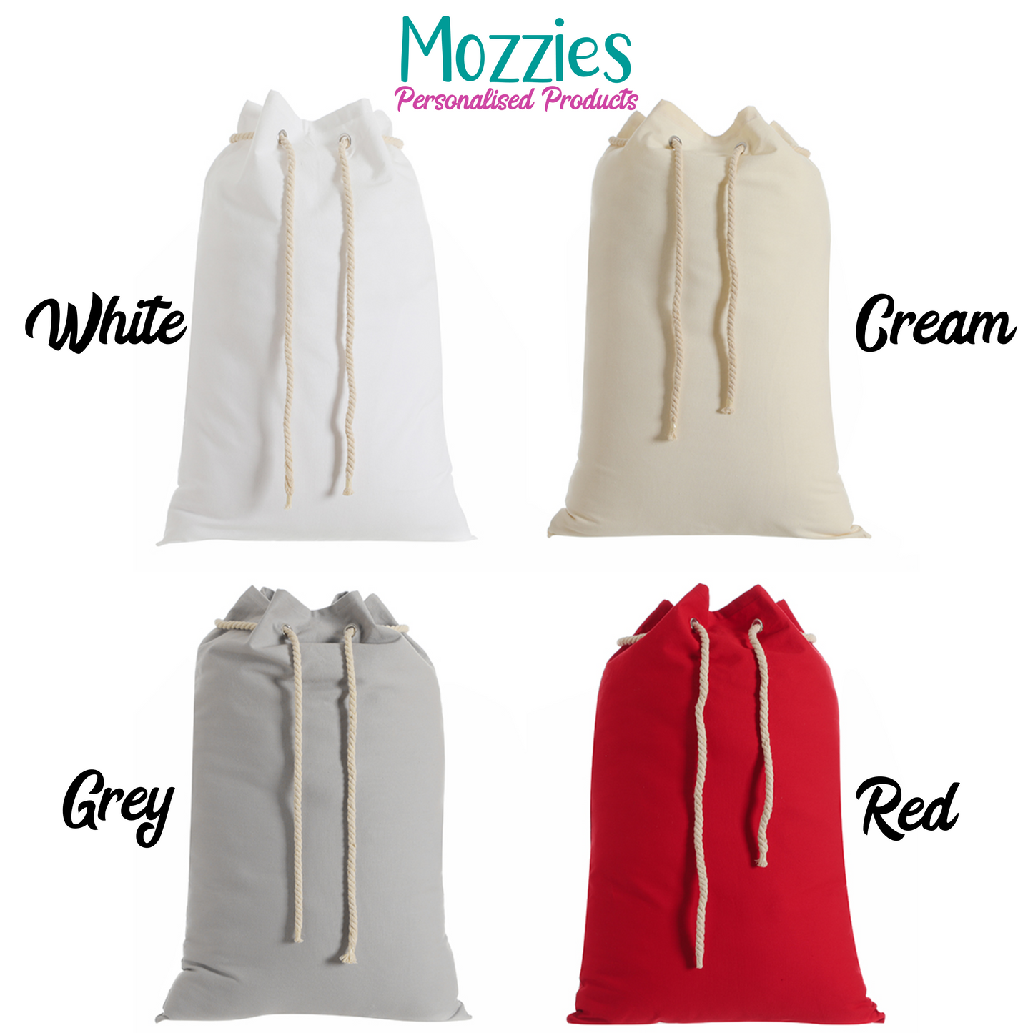 Australian-Themed Personalised Santa Sack