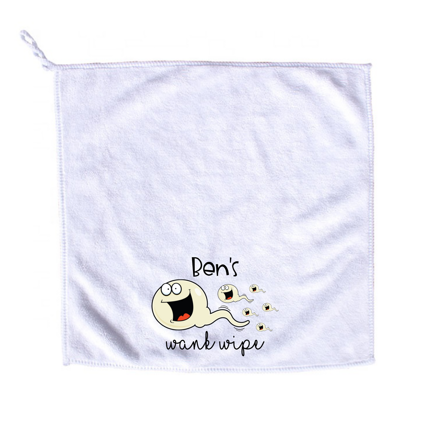 Personalised Wank Wipe