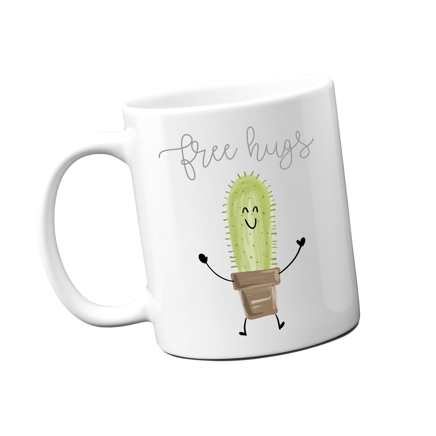 Free Hugs Cactus Mug