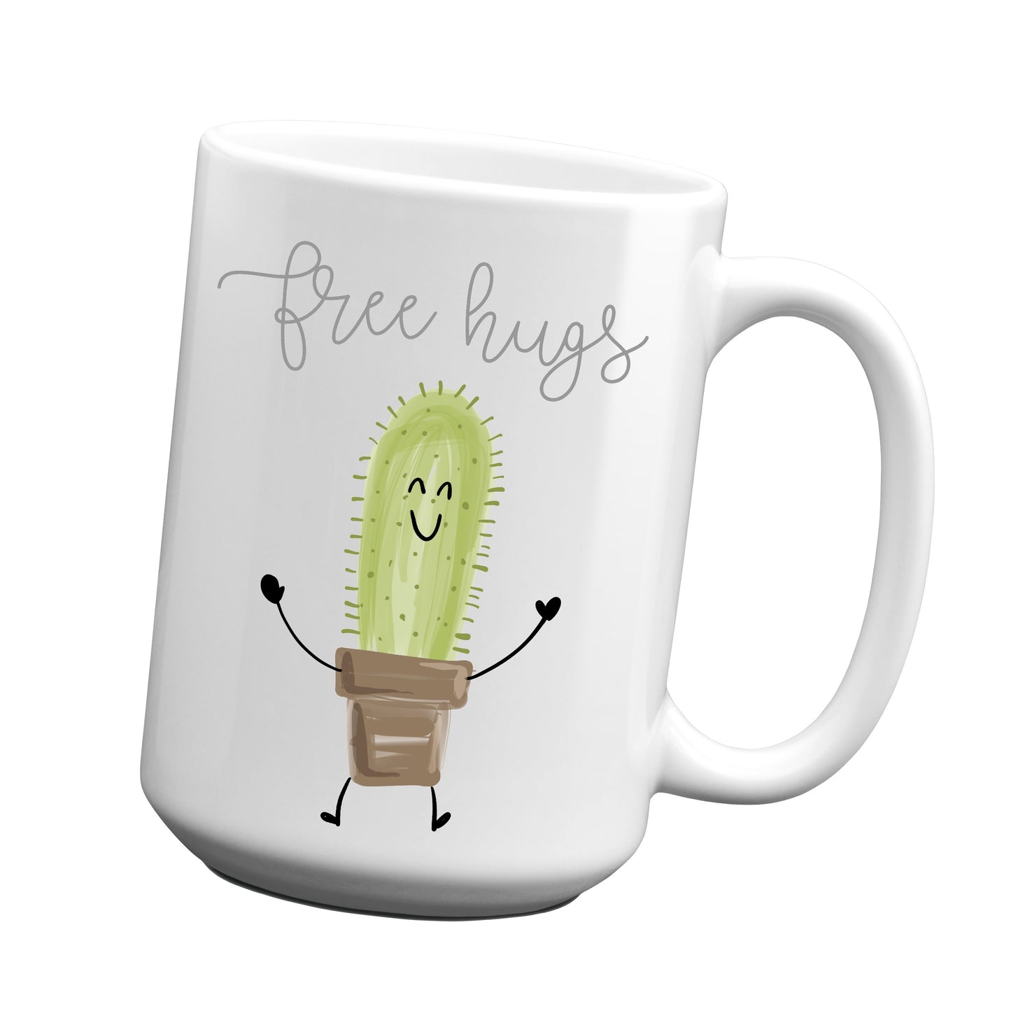 Free Hugs Cactus Mug