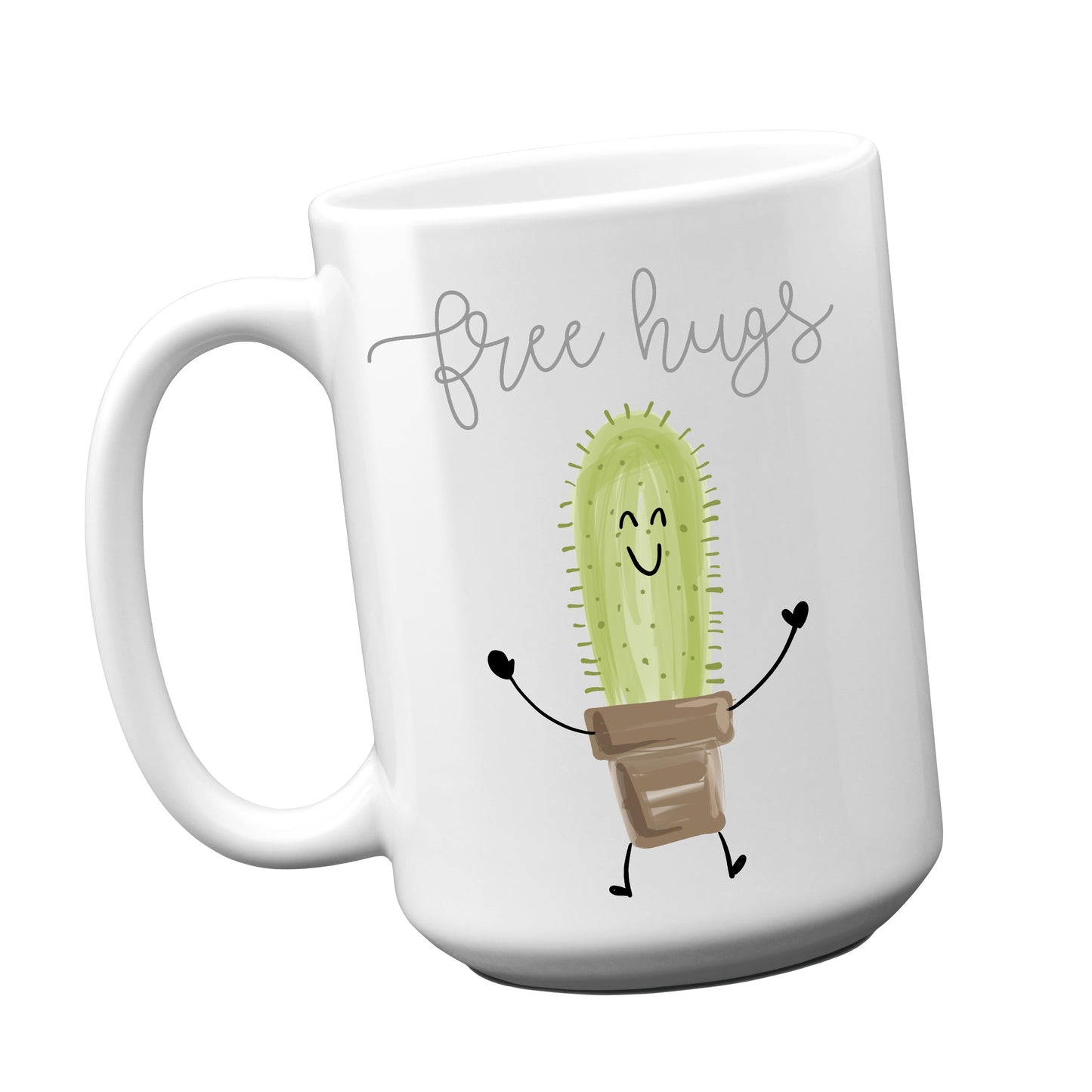 Free Hugs Cactus Mug