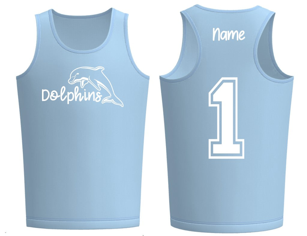 Dolphins Oztag Singlets