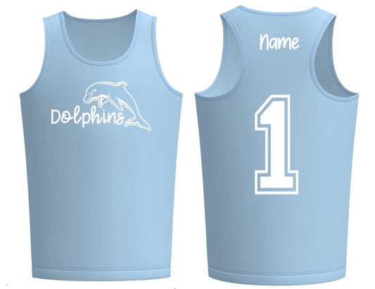 Dolphins Oztag Singlets