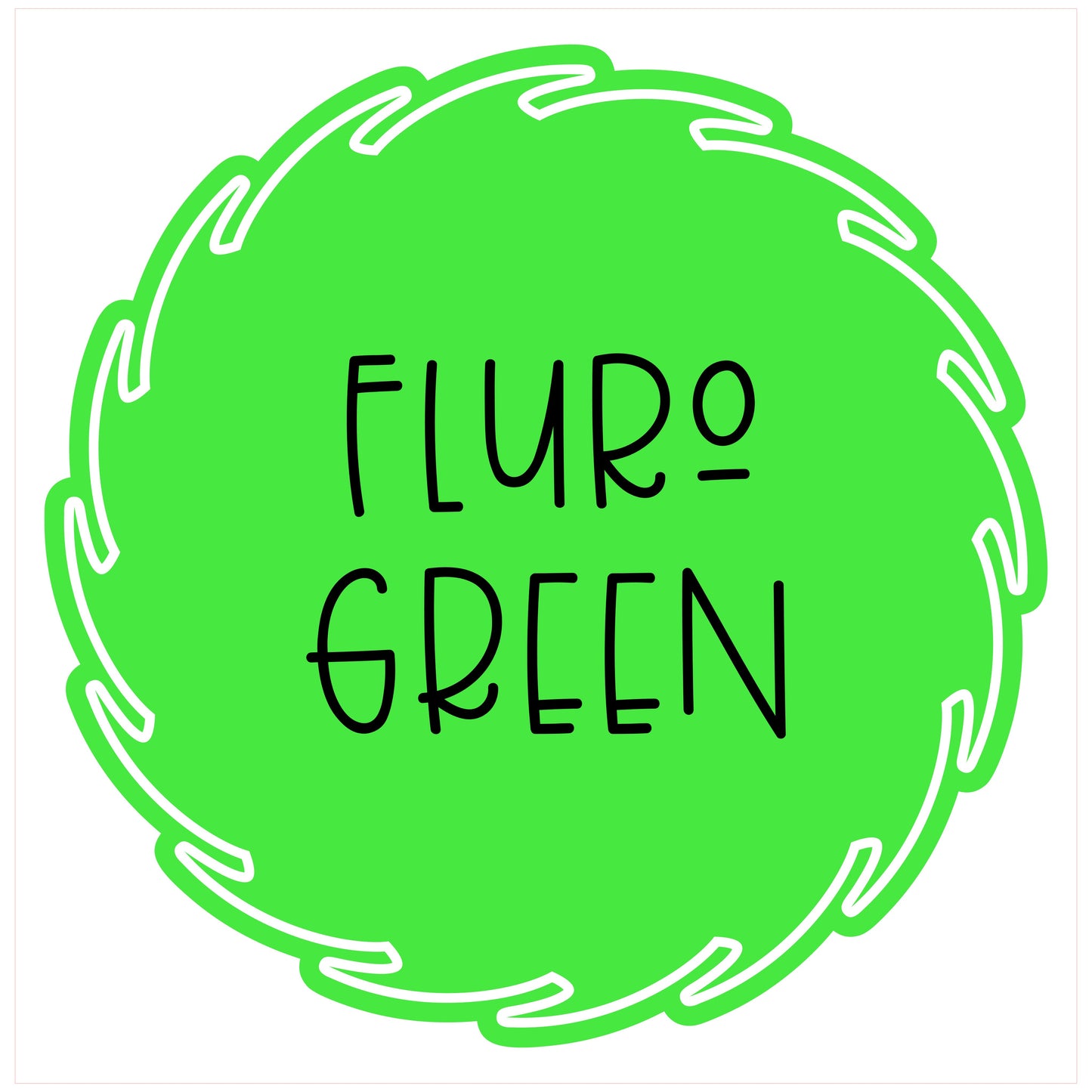 Mozzies HTV Hi-Flex Fluro Green