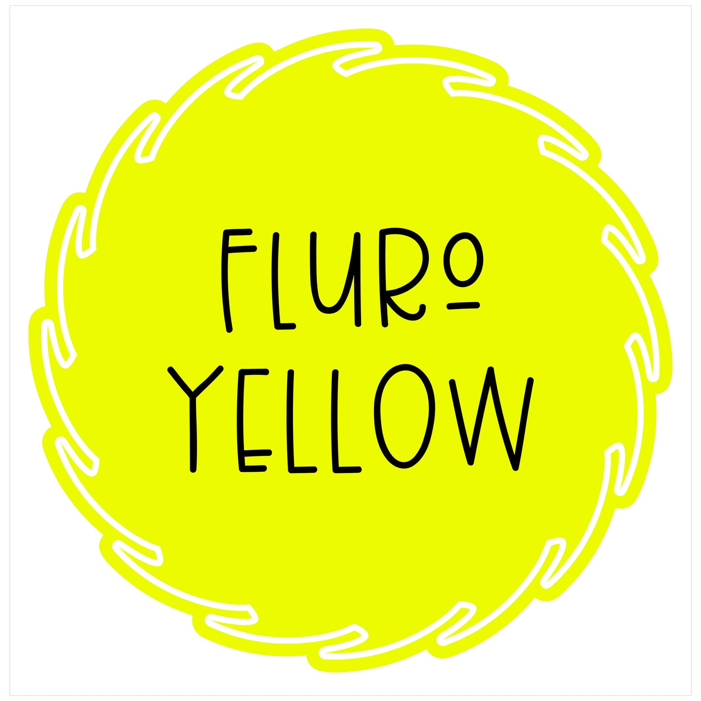 Mozzies HTV Hi-Flex Fluro Yellow