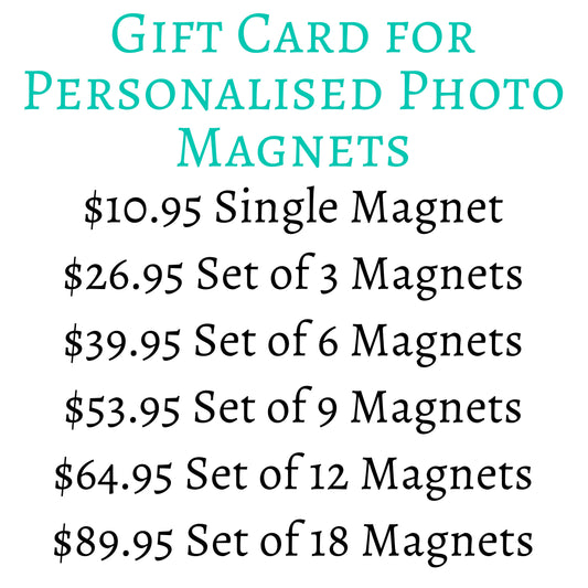 Gift Card for Photo Magnets