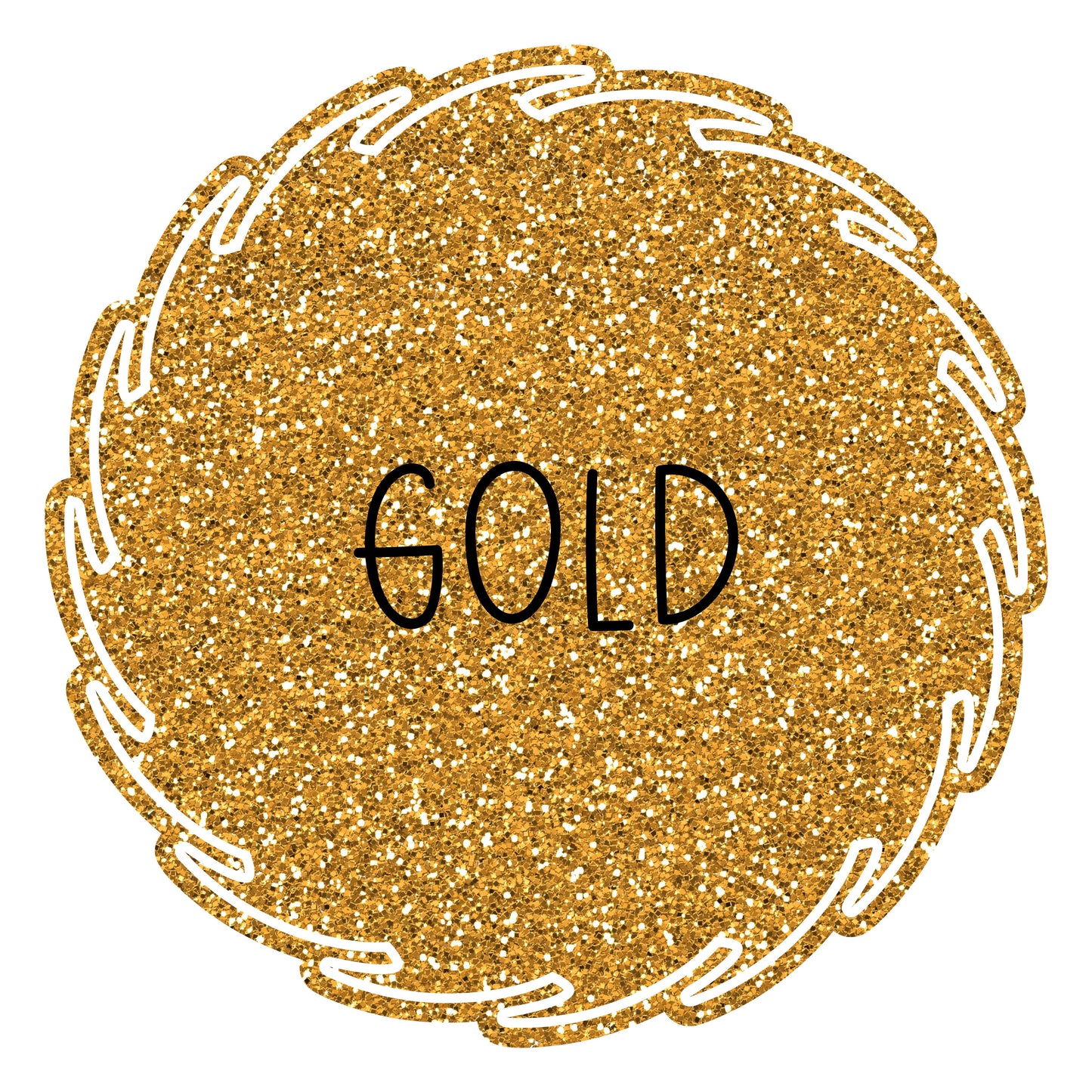 Mozzies Glitter HTV Gold