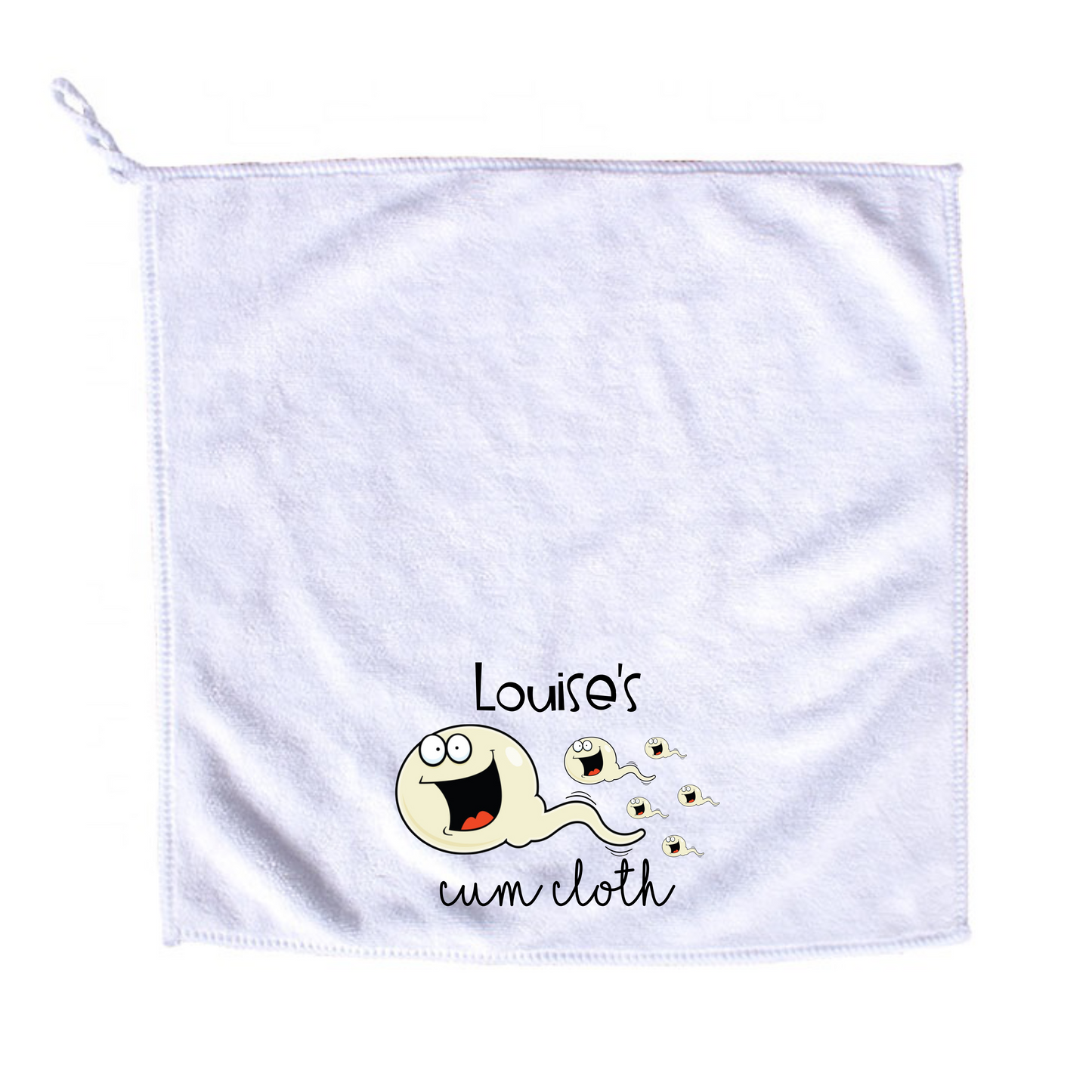 Personalised Cum Cloth